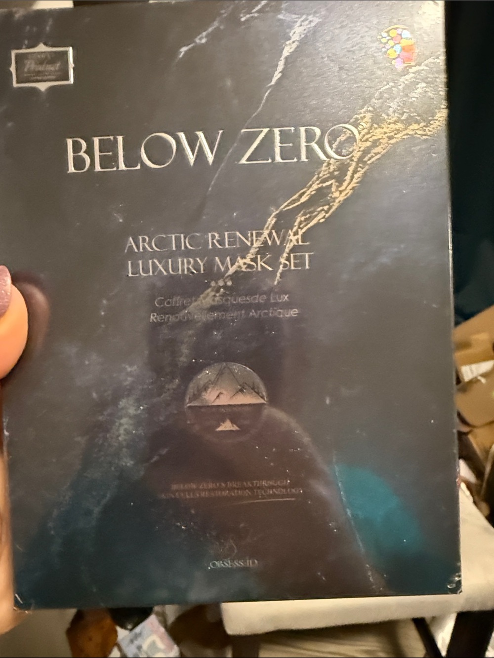 Below Zero Arctic Renewal Luxury Mask Set - Blue